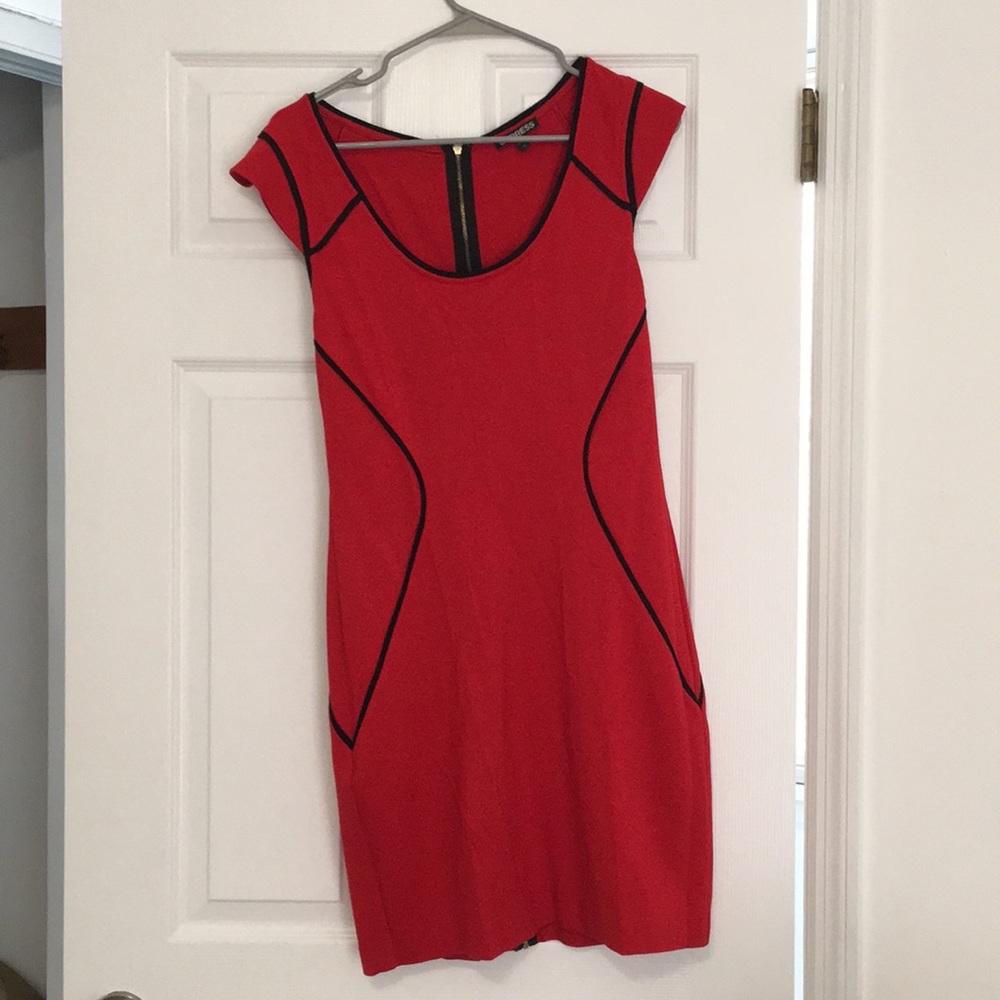 Express Sexy Red Dress